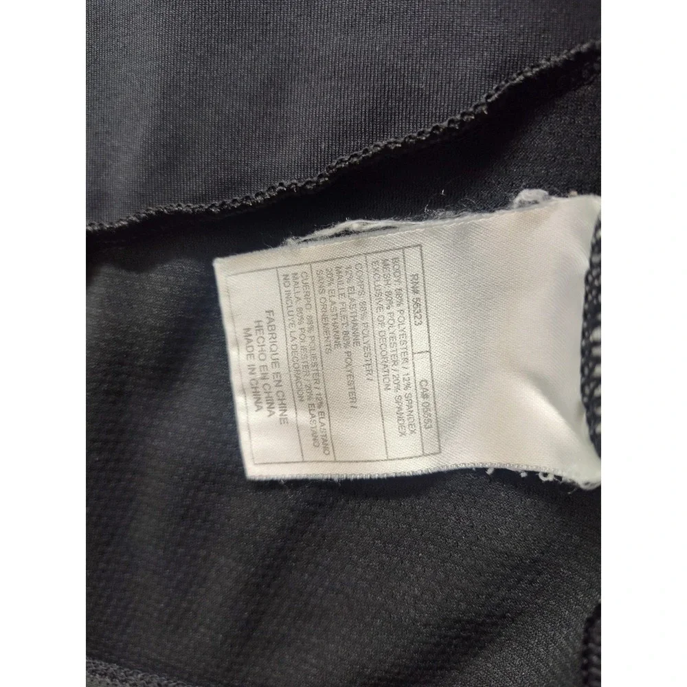 Nike Dri-FIT Womens Full Zip Running Jacket Black Mesh Pockets Size M